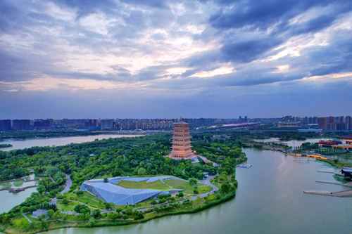 我跟黨走·家鄉(xiāng)蝶變丨灞柳送別 長(zhǎng)安塔影 穿越歷史 漫步西安世博園