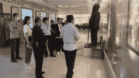 山東聊城高唐縣孫大石美術館：魚丘湖畔一座硯  妙筆丹青繞水間