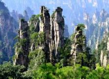 張家界、天子山、楊家界、寶峰湖、黃龍洞、天門山 張家界、天子山、楊家界、寶峰湖、黃龍洞、天門山
