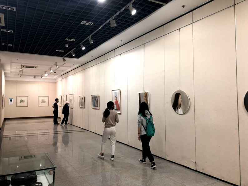 煙臺畫院 展廳情況