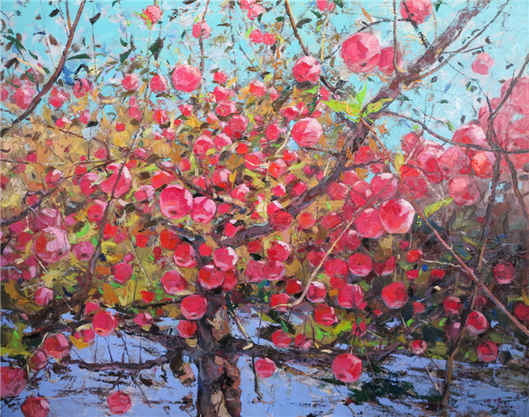 “煙臺蘋果 甜美中國”繪畫大賽獲獎作品公示