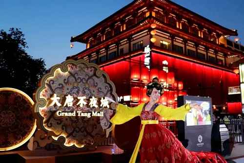 我跟黨走·家鄉蝶變丨大唐不夜城步行街 文化與現代交融 打造旅游新標桿