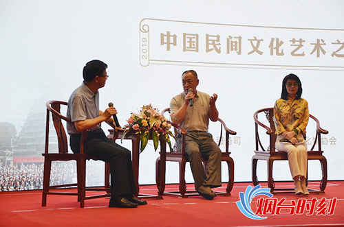 海陽(yáng)市文化館非遺保護(hù)中心辦公室主任于國(guó)光交流分享