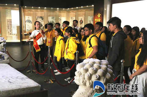 菲律賓籍華裔青少年走進王懿榮紀念館(圖)