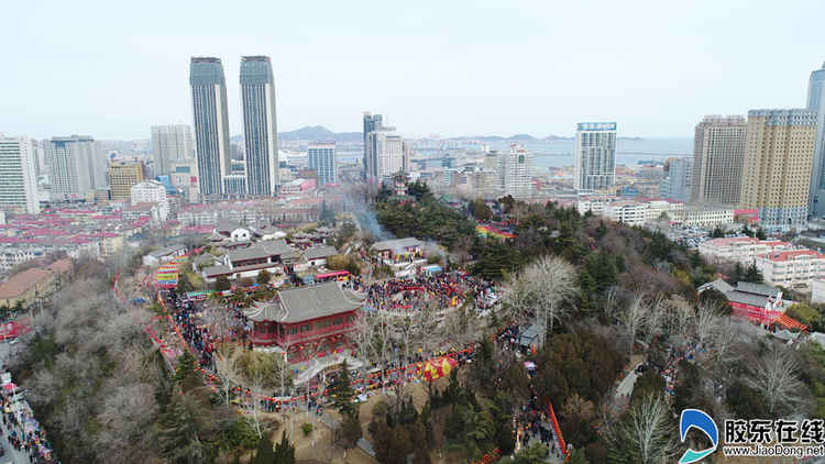 煙臺毓璜頂初九廟會1