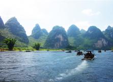 桂林大漓江，銀子巖，陽(yáng)朔雙飛五日游