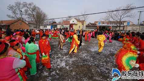 “新春走基層”系列采訪——玲瓏秧歌扭火節日鄉村