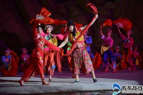 2019羅山大型山水實景演出《金山佛諭》開演倒計時