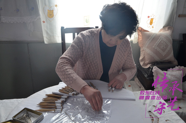 煙臺印象·非遺傳承人王美風：與百年棒槌花邊的一世情