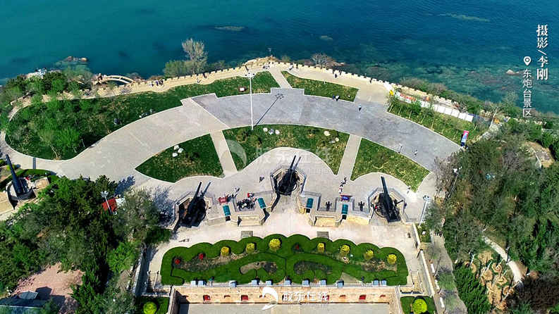 正是休閑好時節(jié) 航拍五一假期的煙臺濱海景區(qū)
