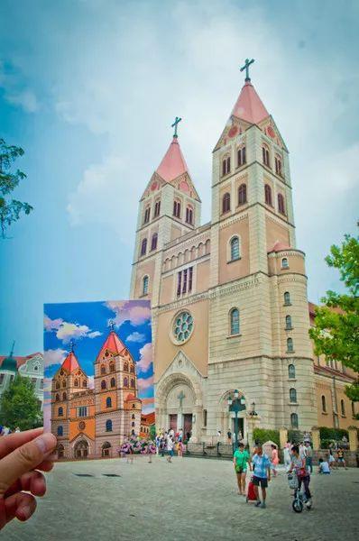 青島手繪明信片美上天 來(lái)次說(shuō)走就走的周末旅行